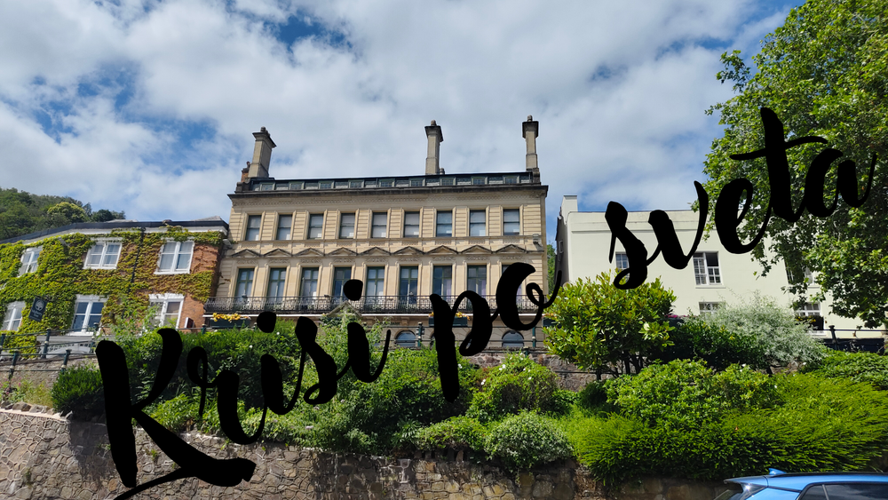 Neoklassische Residenz in Clifton – Digitaler Kunstdruck