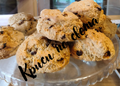 Scones with raisins – digital photo